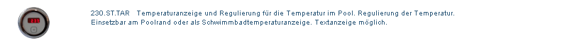 Temperaturanzeige